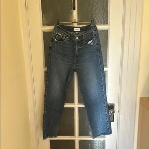 Re/Done Classic Blue Straight Leg Jeans
